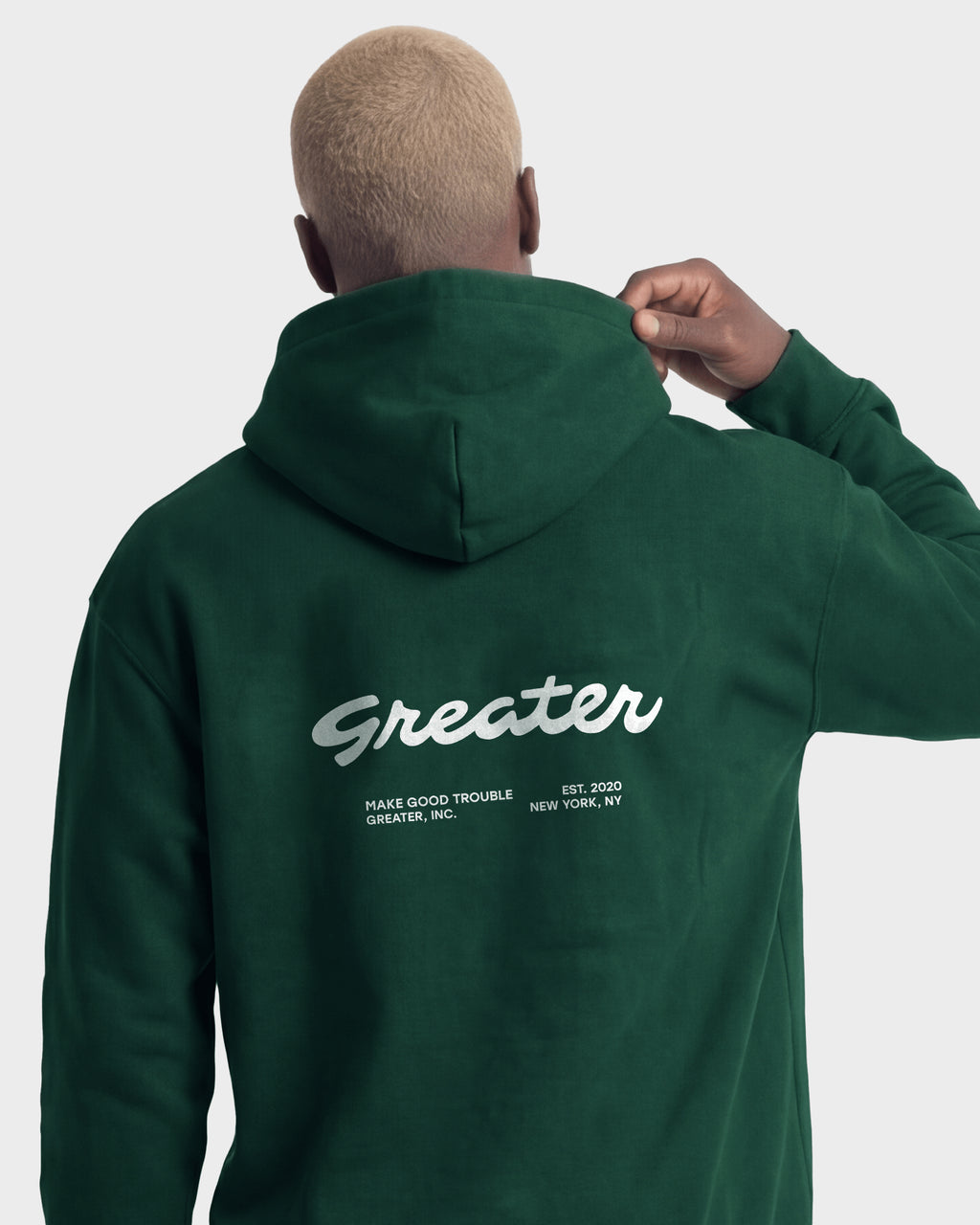 Greater Unisex Hoodie in Green