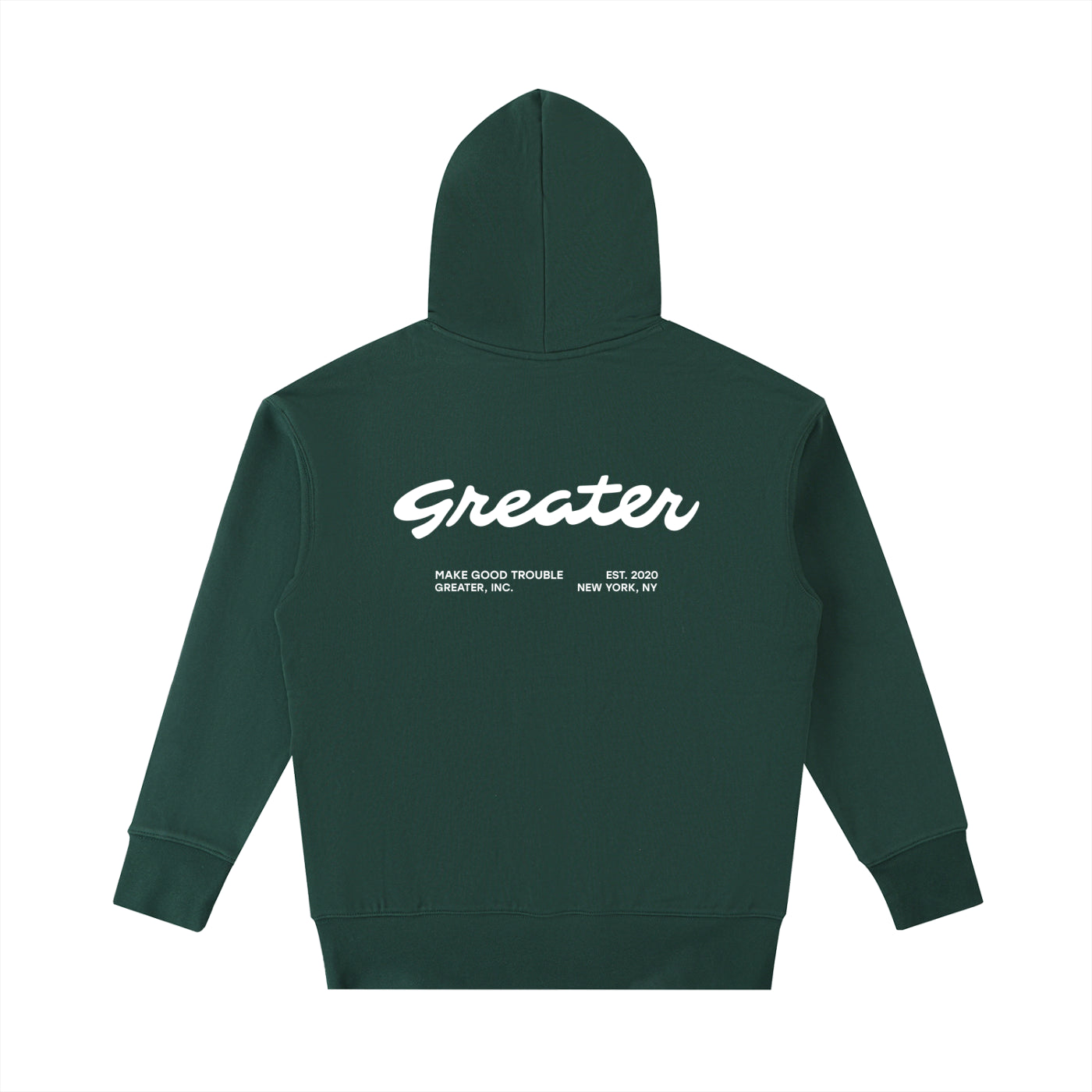Greater Unisex Hoodie in Green