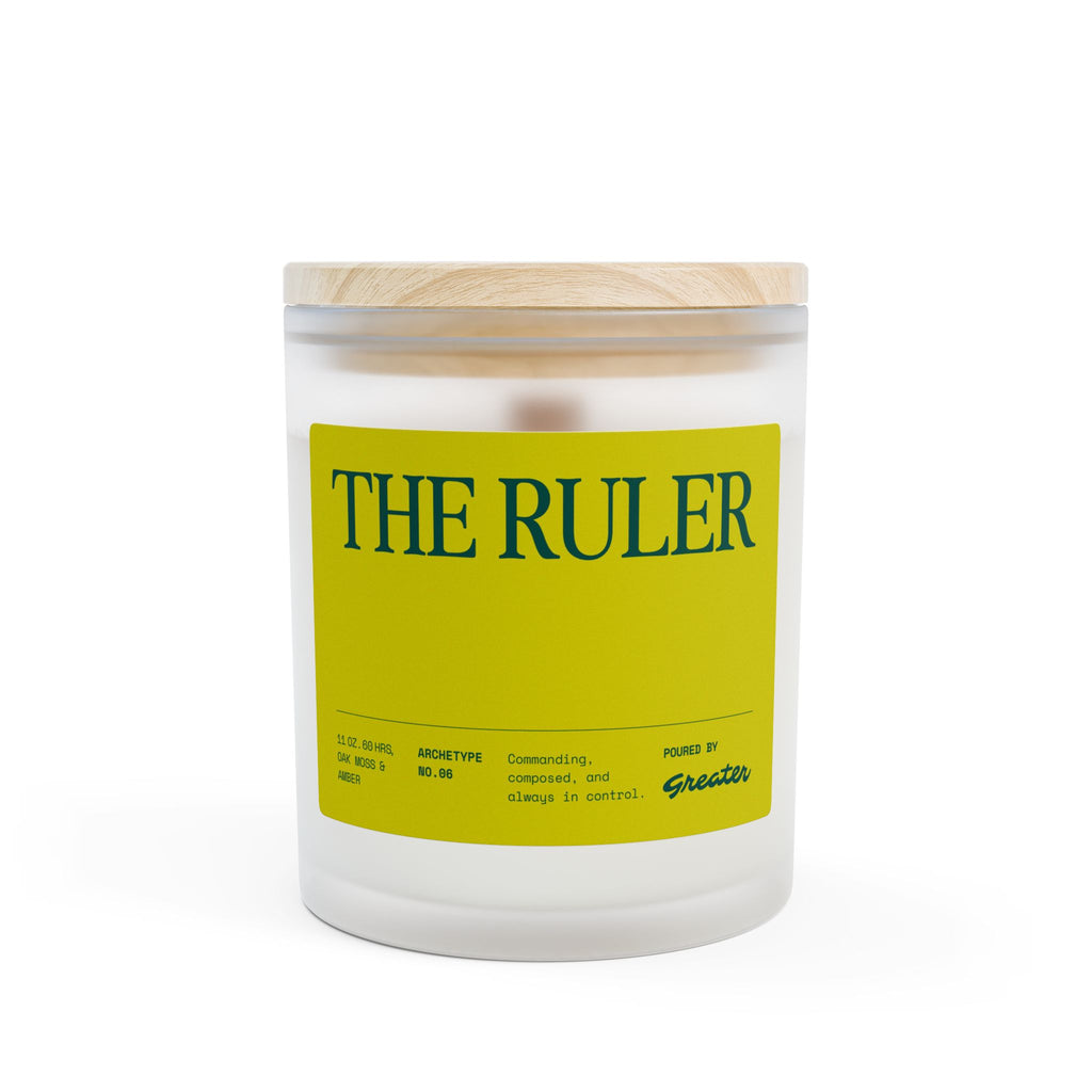 The Explorer Frosted Glass Candle