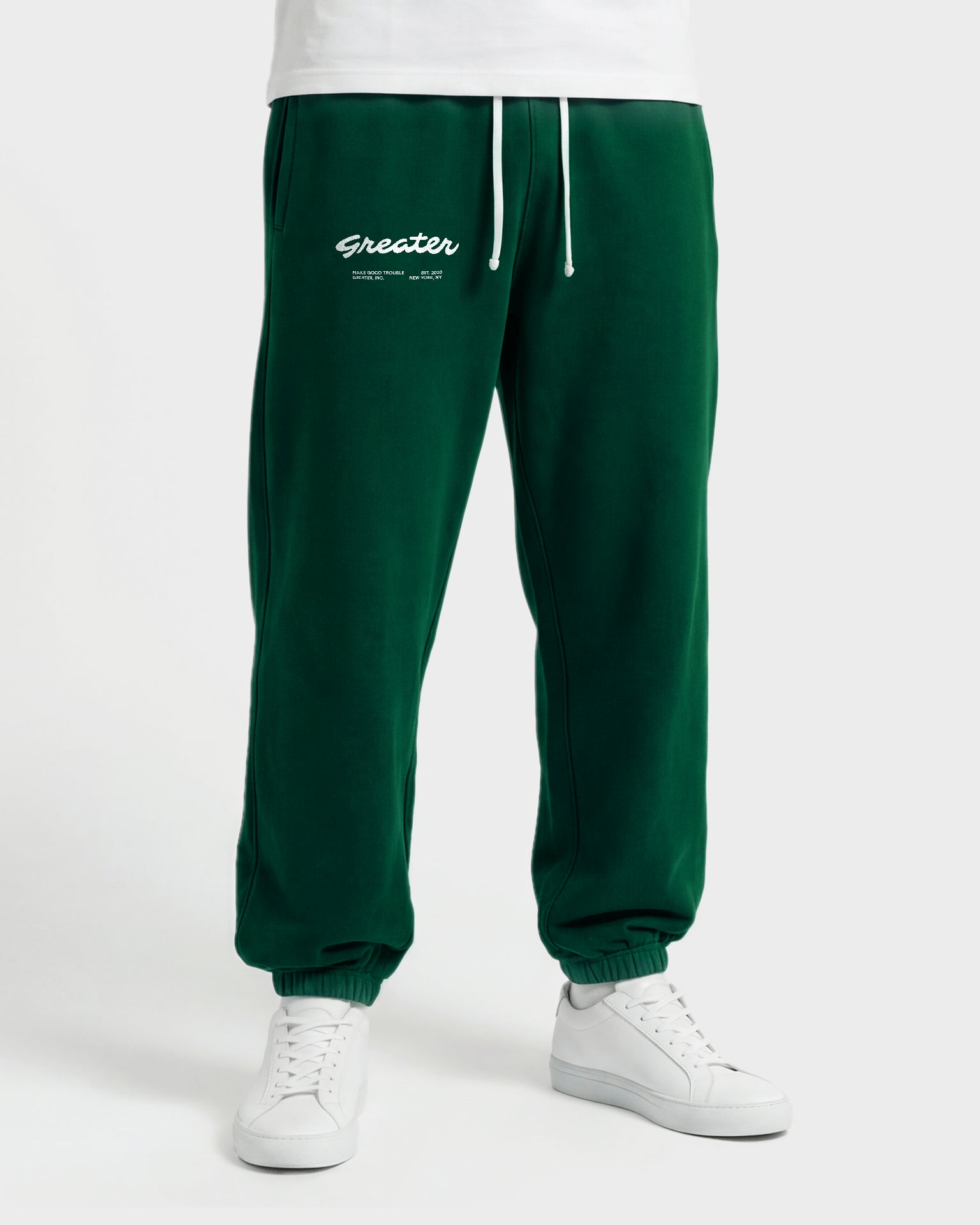 Greater Unisex Joggers in Green