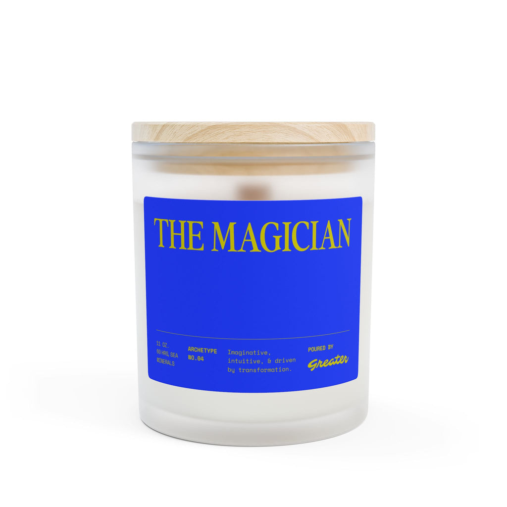 The Magician Frosted Glass Candle