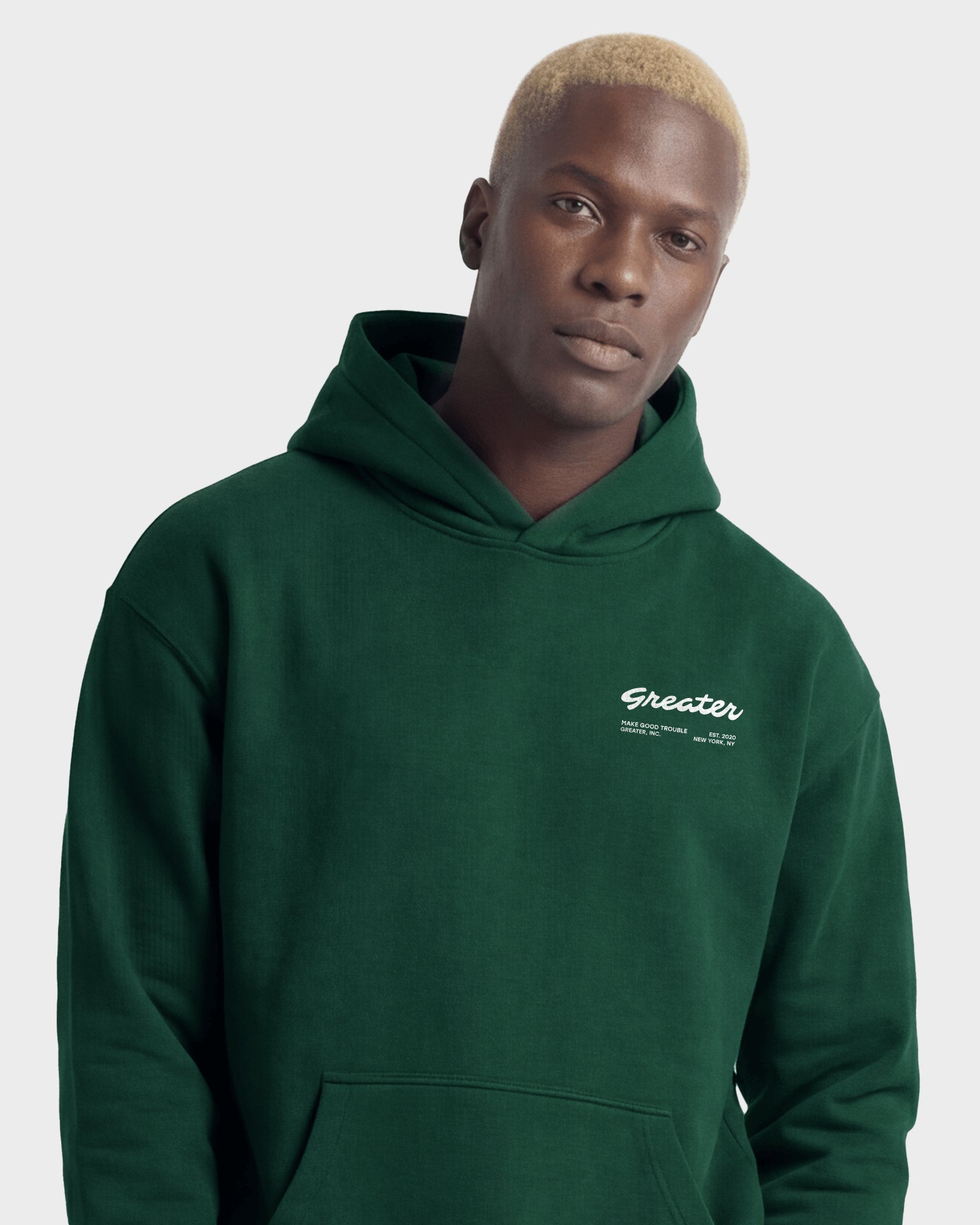 Greater Unisex Hoodie in Green