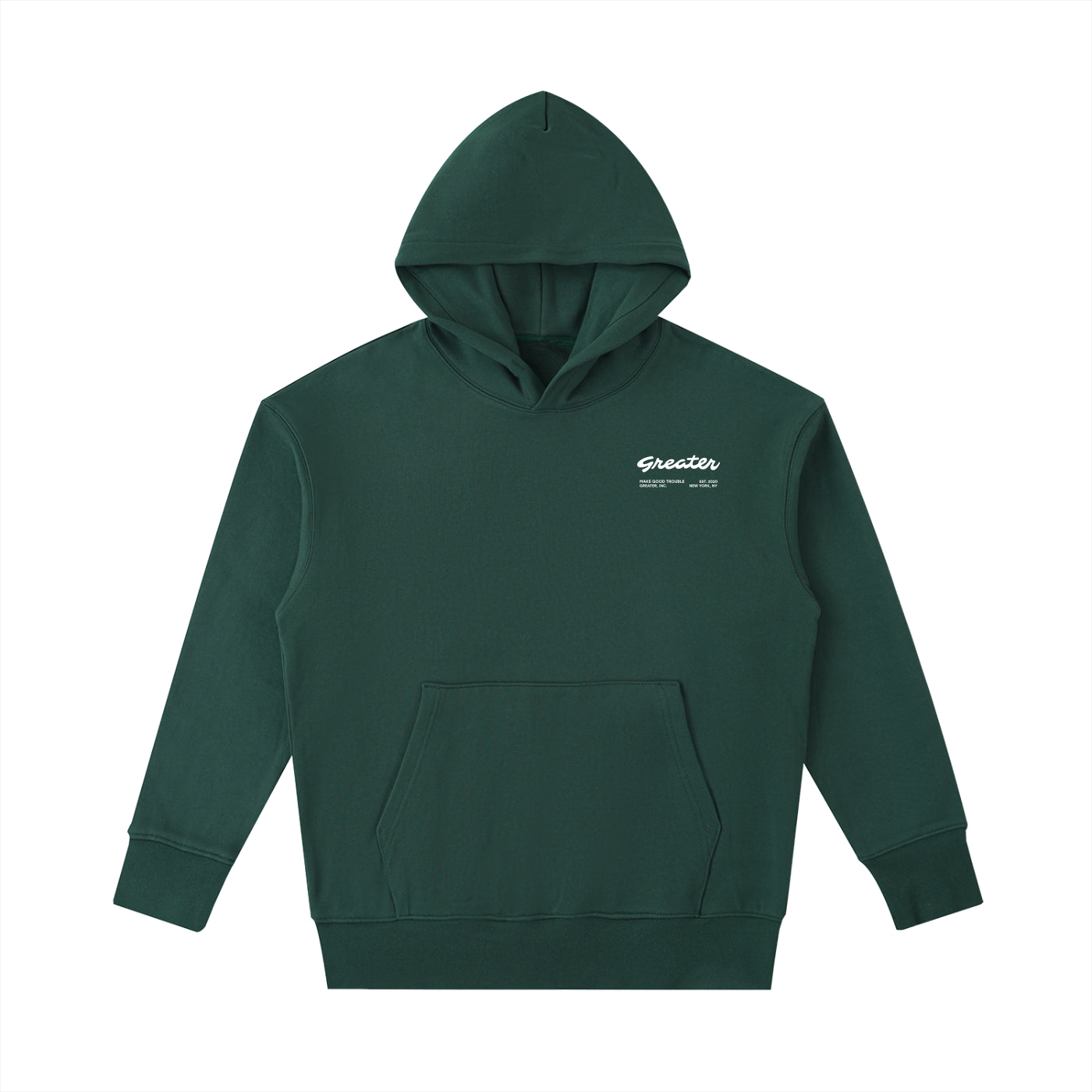 Greater Unisex Hoodie in Green