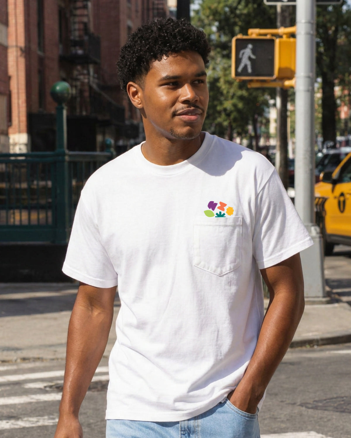 Archtober Shapes Pocket Tee