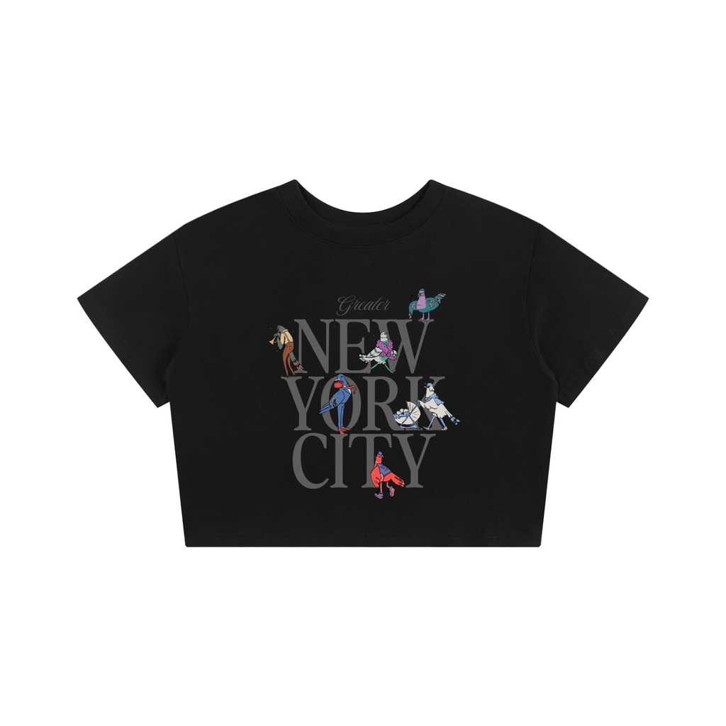 Birds on the Block Baby Tee
