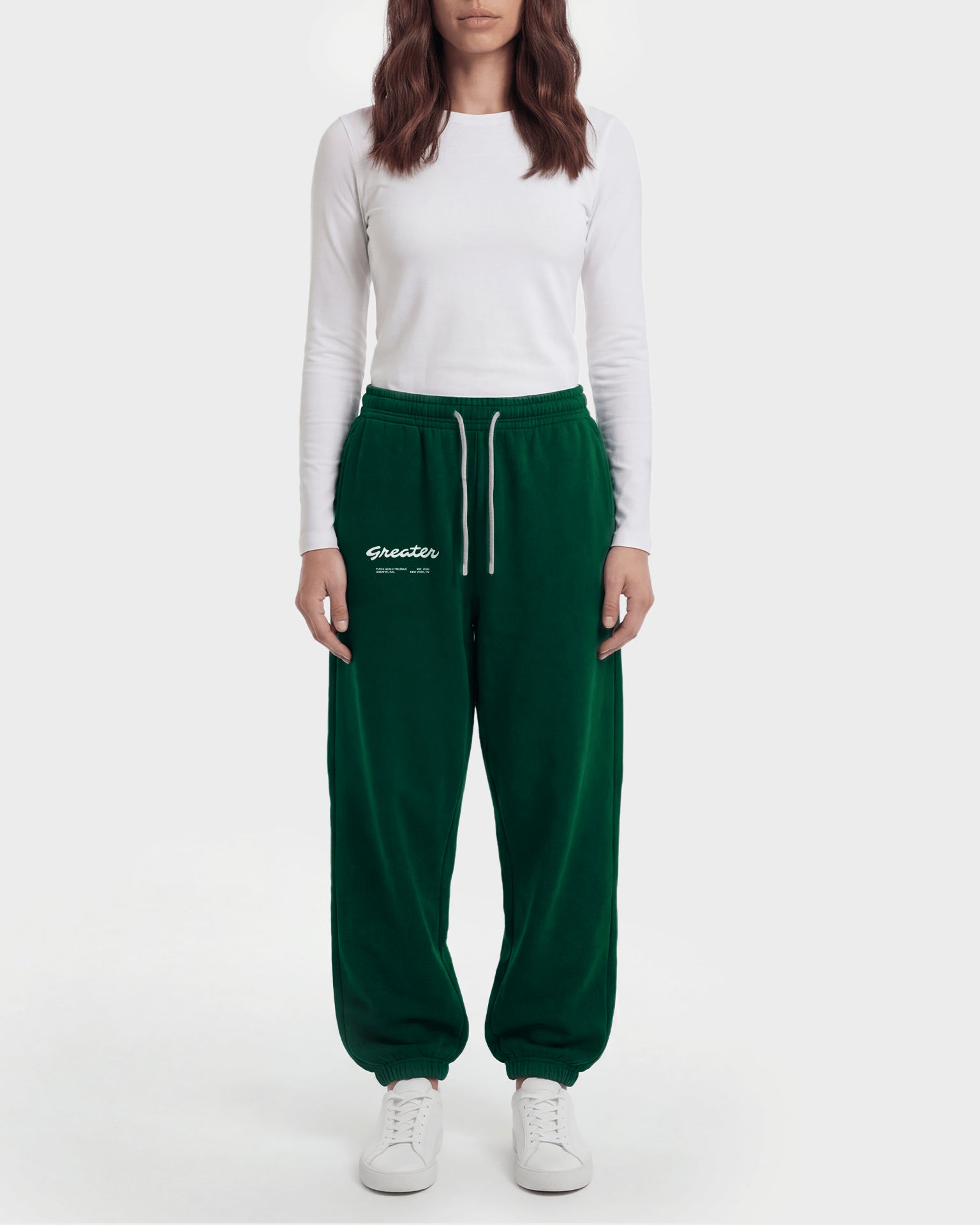 Greater Unisex Joggers in Green