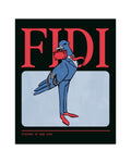 FiDi Pigeon Poster
