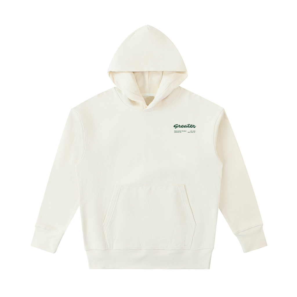 Greater Unisex Hoodie in Off White