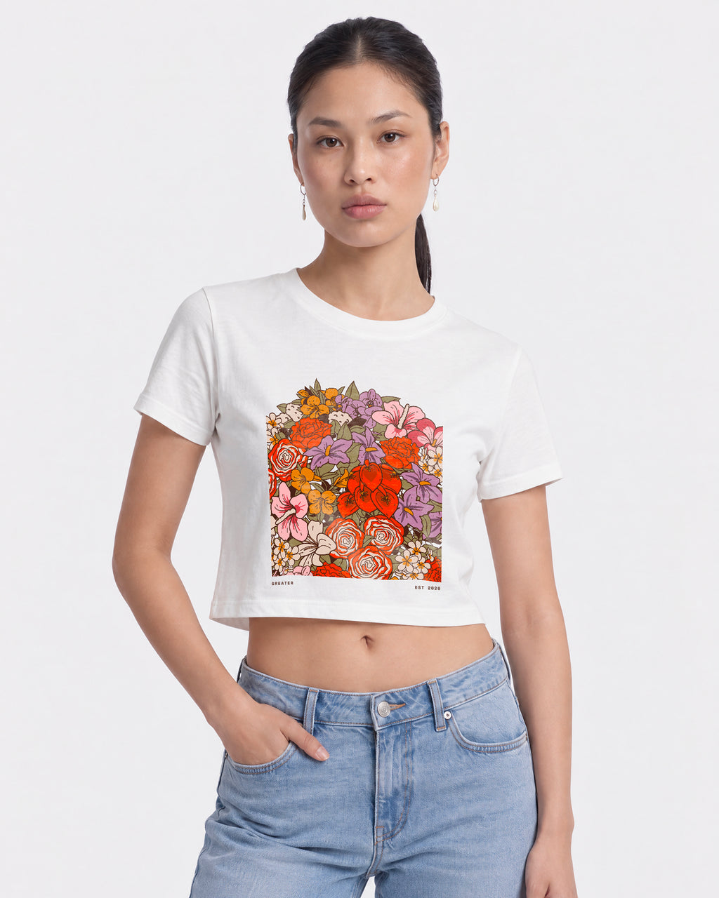 Bodega Bouquet Baby Tee