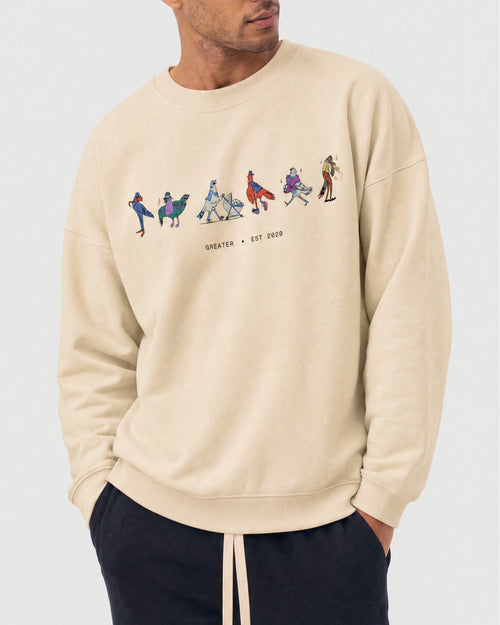 Birds on the Block Heavyweight Sweatshirt