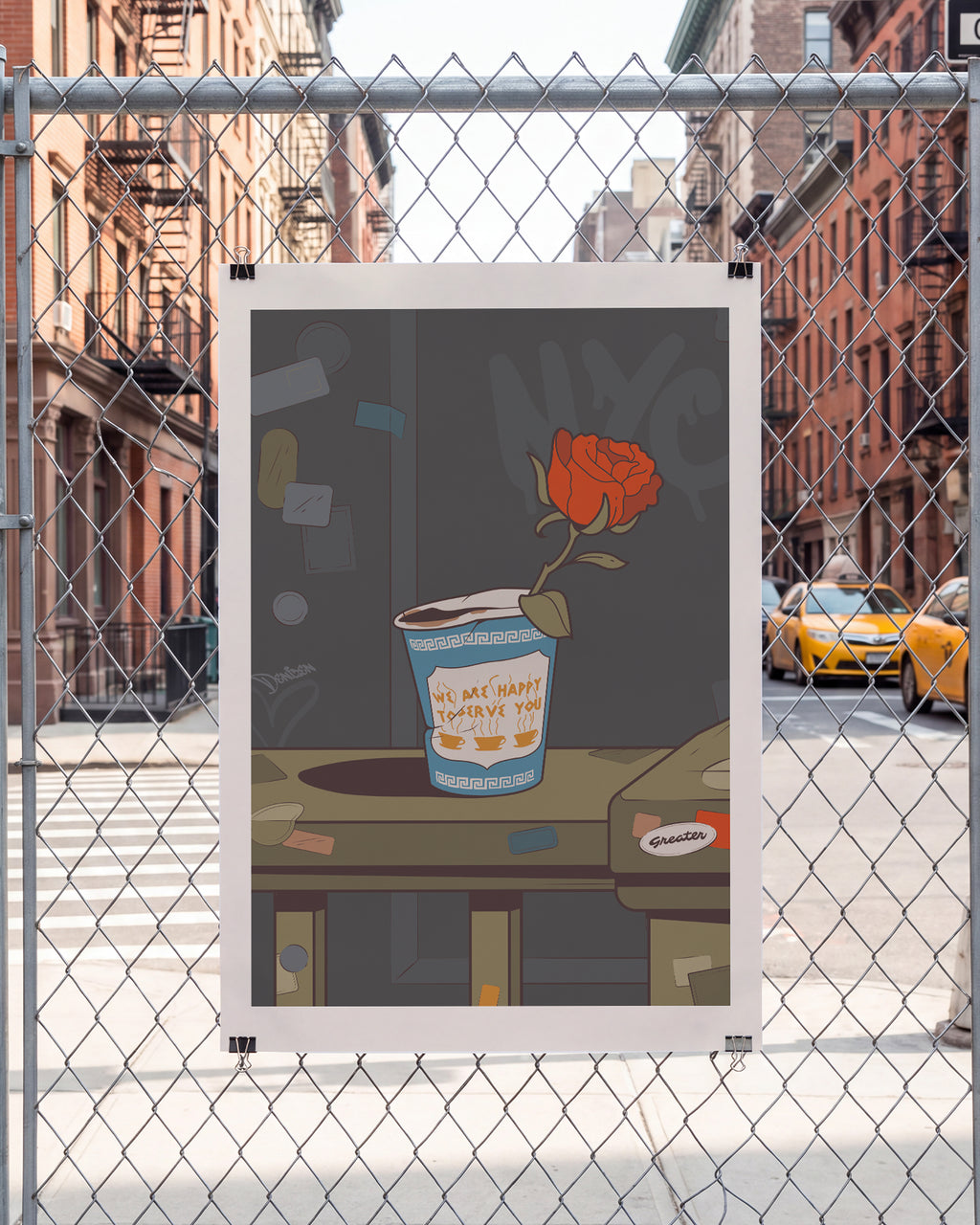 Rose to Go Poster