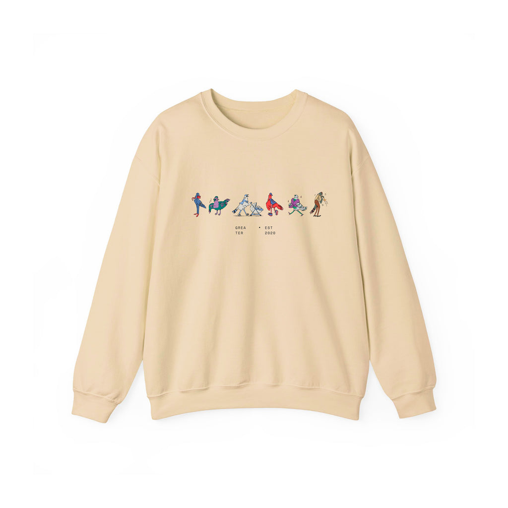 Birds on the Block Heavyweight Sweatshirt