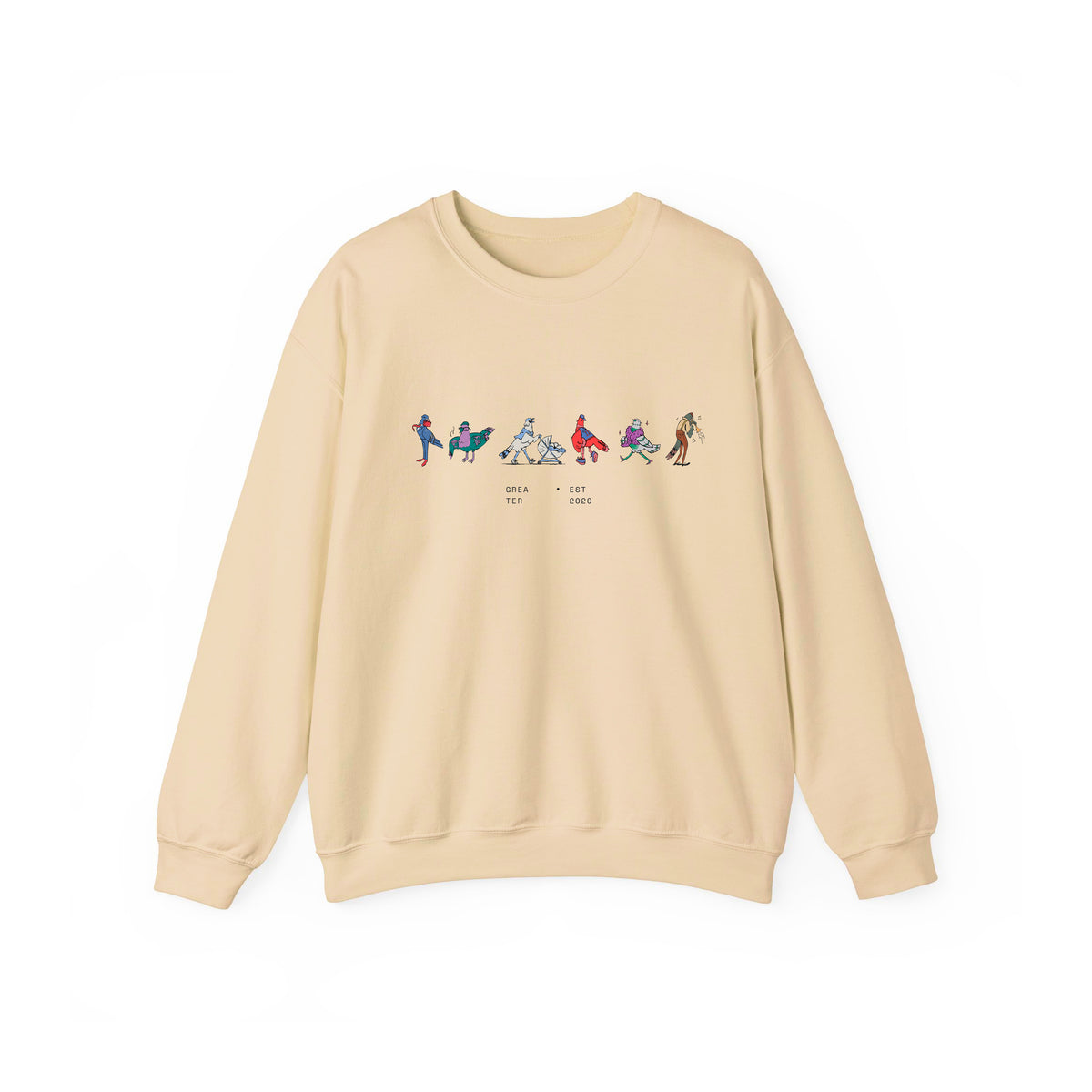 Birds on the Block Heavyweight Sweatshirt