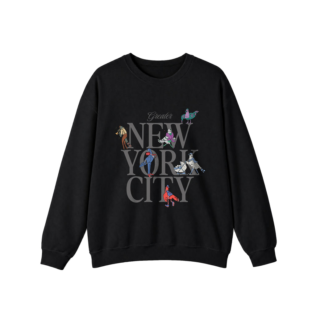 Birds on the Block Crewneck Sweatshirt