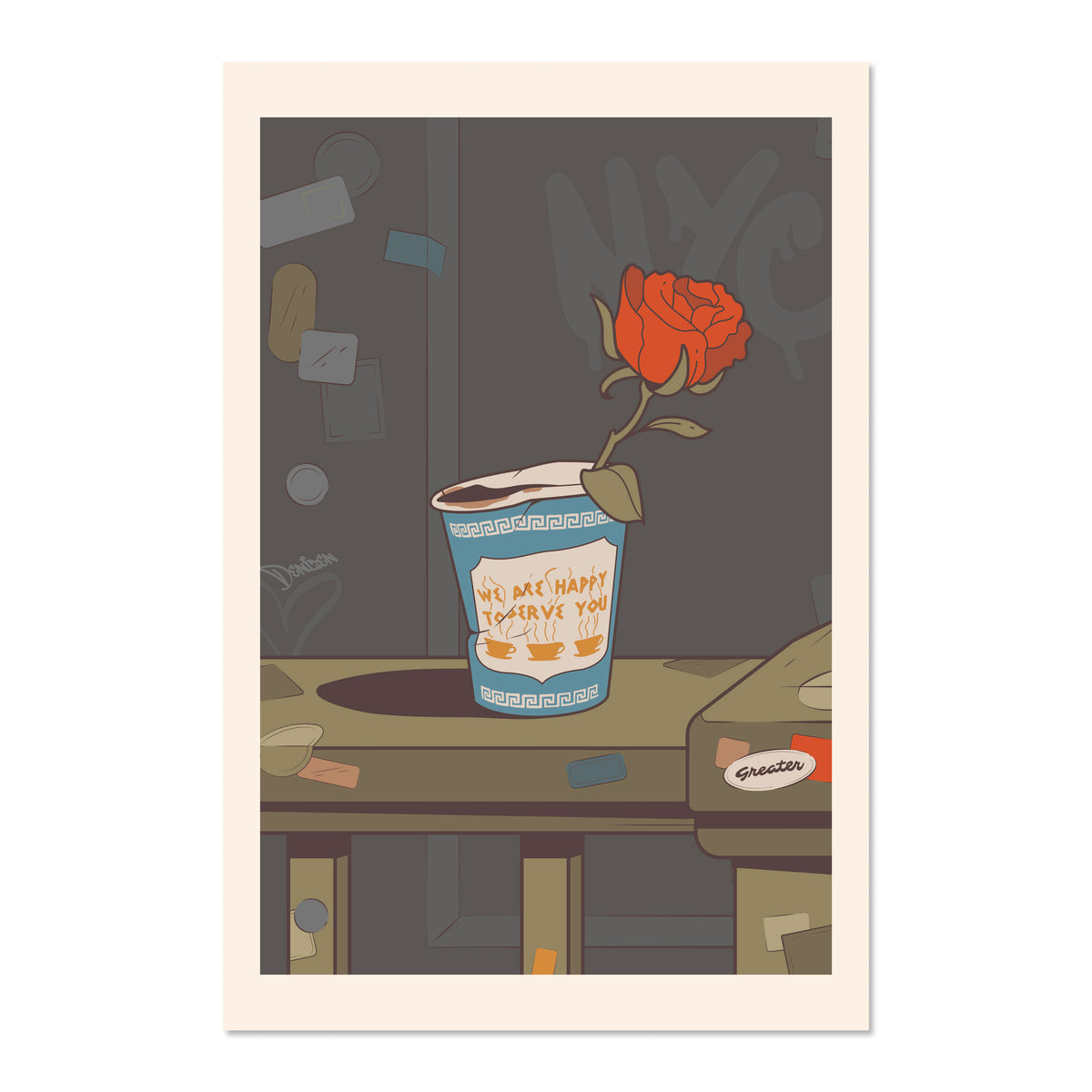 Rose to Go Poster