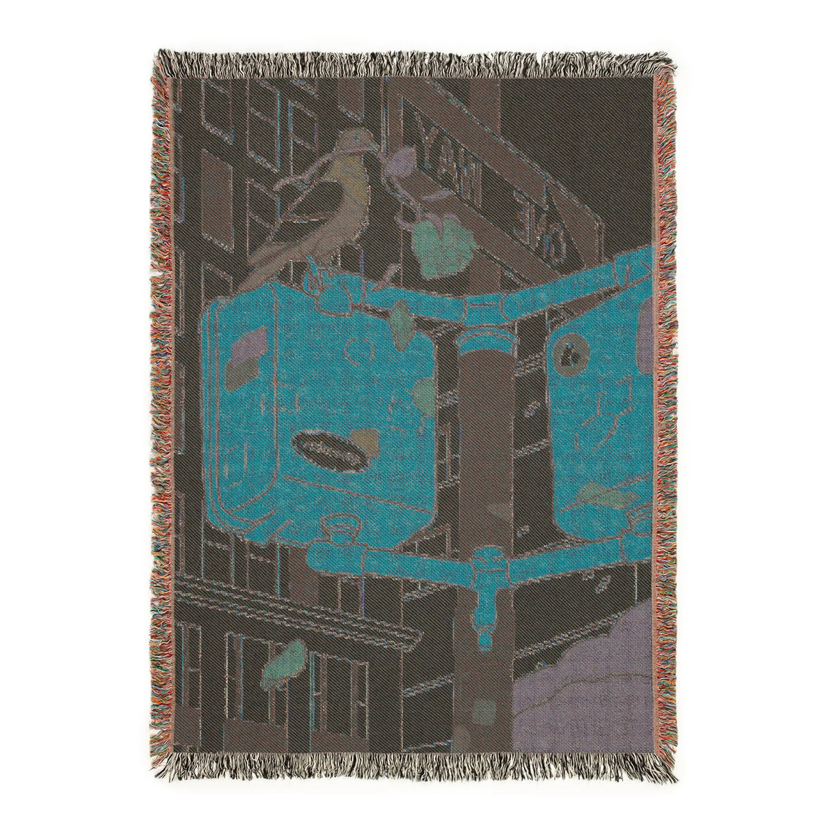 Local Delivery Woven Blanket