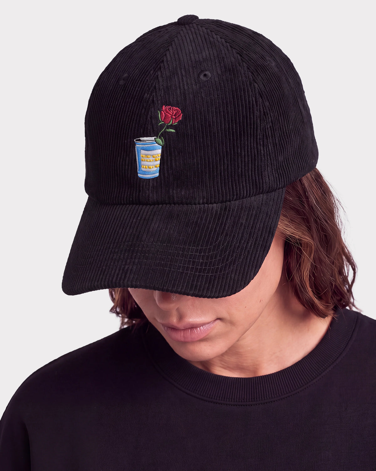 Happy to Serve You Corduroy Cap