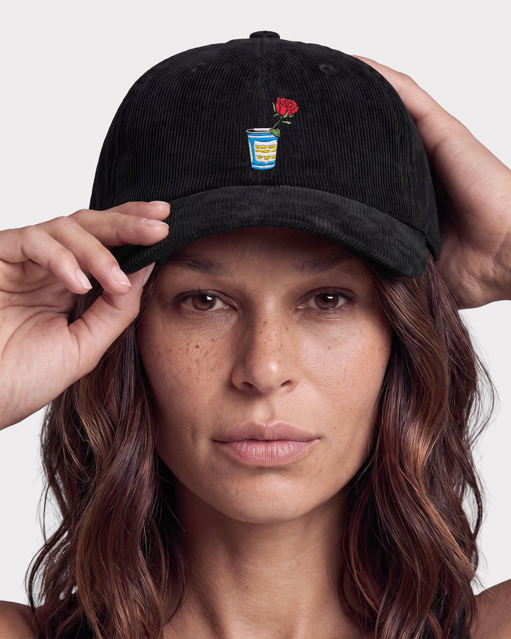 Happy to Serve Corduroy Cap