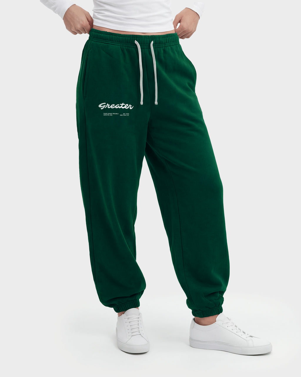 Greater Unisex Joggers in Green