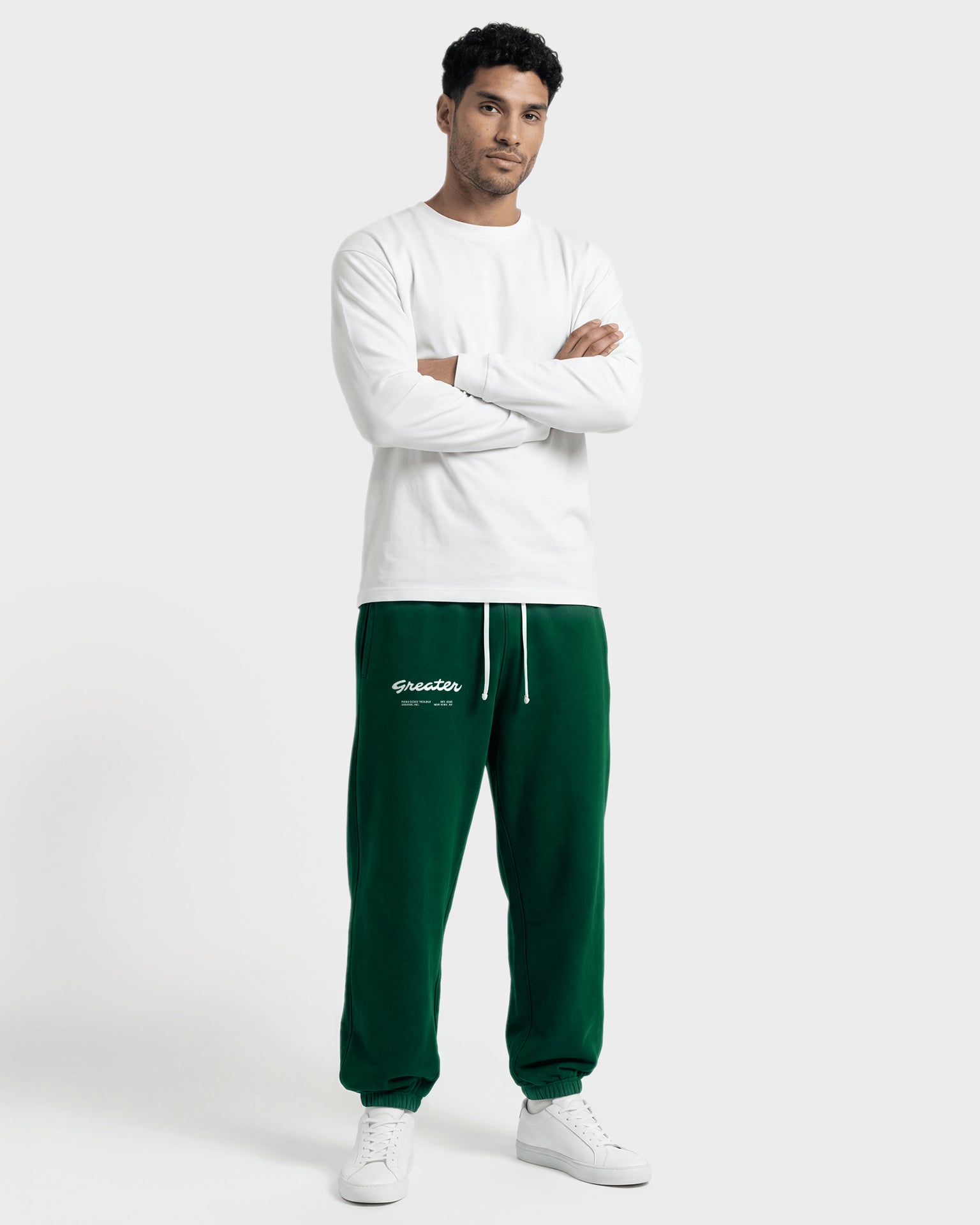Greater Unisex Joggers in Green