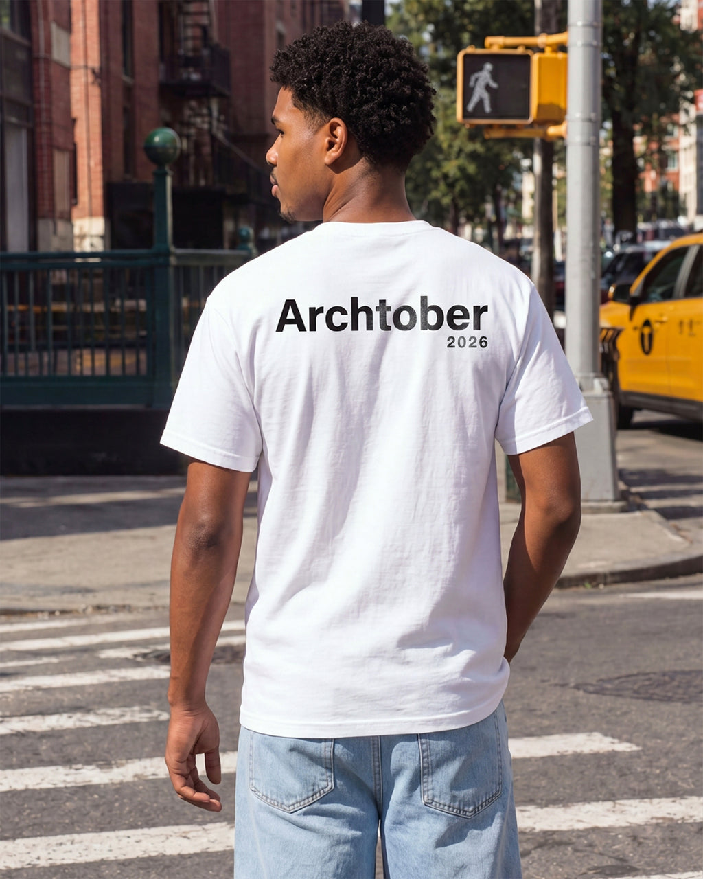 Archtober Shapes Pocket Tee