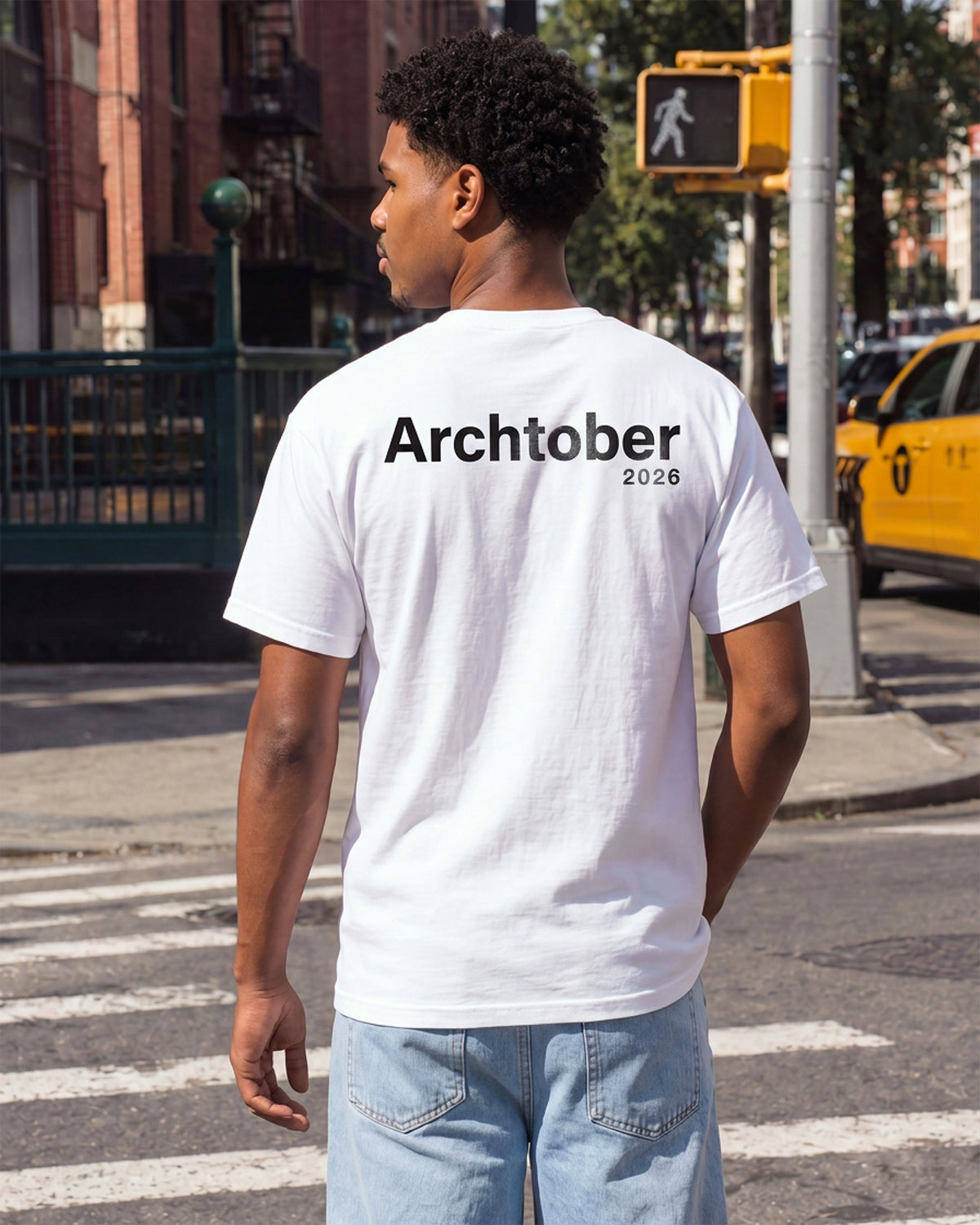Archtober Shapes Pocket Tee